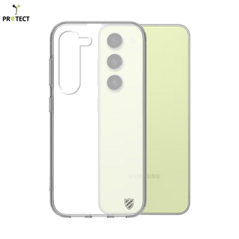 Coque Silicone PROTECT Pour Samsung Galaxy S23 5G S911 Transparent