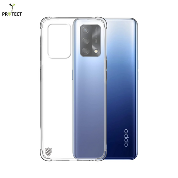 Coque Silicone Renforc E Protect Pour Oppo A G A G Transparent