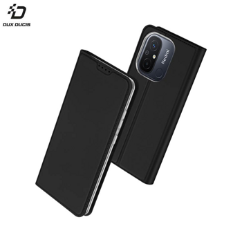 Housse De Protection Skin Pro Dux Ducis Pour Xiaomi Redmi 12C Noir